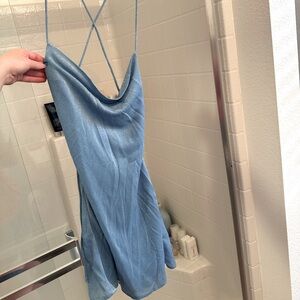 blue sparkly princess polly dress size 6